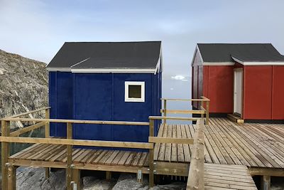 © Lars Anker-Moller - Cabanes de Quato - Sermelik - Groenland Cabanes de Quato - Sermelik - Groenland