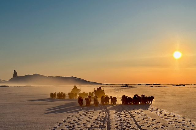 Traîneau à chiens : PALAFIK : Le printemps arctique Voyage PALAFIK : Le printemps arctique