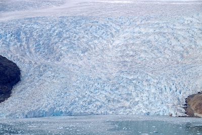 Glacier du Fjord Sermilik - Groenland