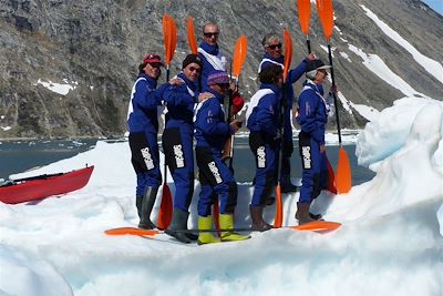 © Yann Lemoine - Kayak et banquise de la côte est - Groenland Kayak et banquise de la côte est - Groenland