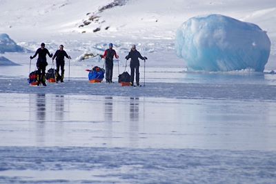 Randonnée à ski dans le Fjord Ammassalik - Groenland