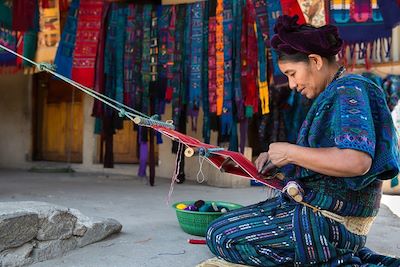 Tissage maya - Guatemala