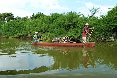 © Jacques Guillanton - Sur la rivère Petexbatun - Guatemala Sur la rivère Petexbatun - Guatemala