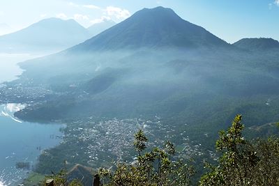 Randonnée au dessus de San Juan de la Laguna - Guatemala