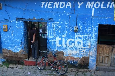 Dans les rues de San Andres Xecul - Guatemala