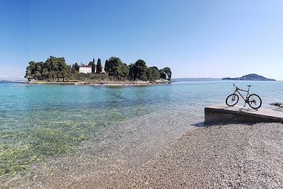 La côte adriatique et l'archipel de Zadar à vélo