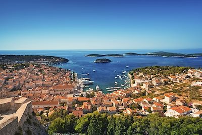 Port de la vieille ville de Hvar - Croatie