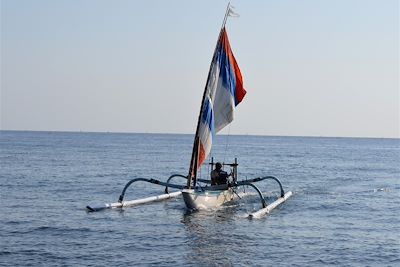 Bâteau de pêche - Amed - Bali - Indonésie