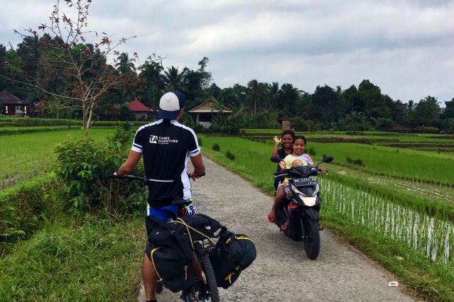 Image Volcans, plages et rizières : Bali et Java à vélo