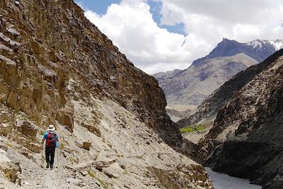 © Jean-Claude Colin - Vallée de la Tsarap, entre Dorjang et Chaa - Zanskar - Inde Vallée de la Tsarap, entre Dorjang et Chaa - Zanskar - Inde