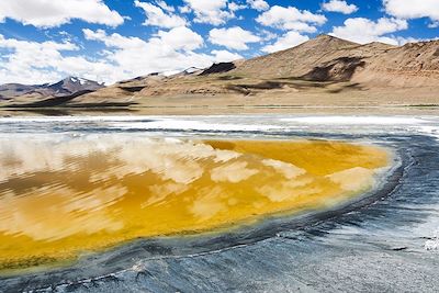 © Thomas Callens - Lac salé Tso Kar - Ladakh - Inde Lac salé Tso Kar - Ladakh - Inde