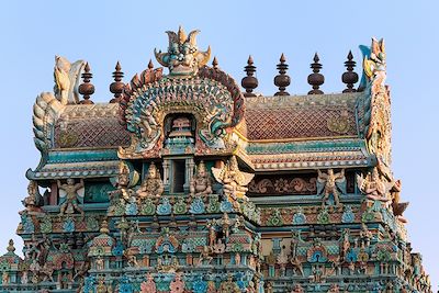 © gdagys / Getty Images - Temple de Sri Ranganathaswamy - le Tamil Nadu - Inde Temple de Sri Ranganathaswamy - le Tamil Nadu - Inde