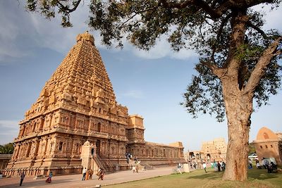 © Georg KNOLL / LAIF-REA - Temple de Brihadesvara - Tanjore - Tamil Nadu - Inde Temple de Brihadesvara - Tanjore - Tamil Nadu - Inde