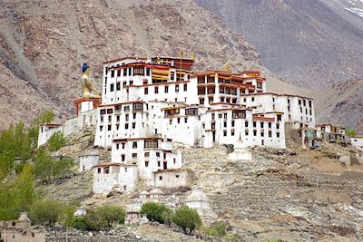 © Janine Renard - Monastère de Likir - Ladakh - Inde Monastère de Likir - Ladakh - Inde