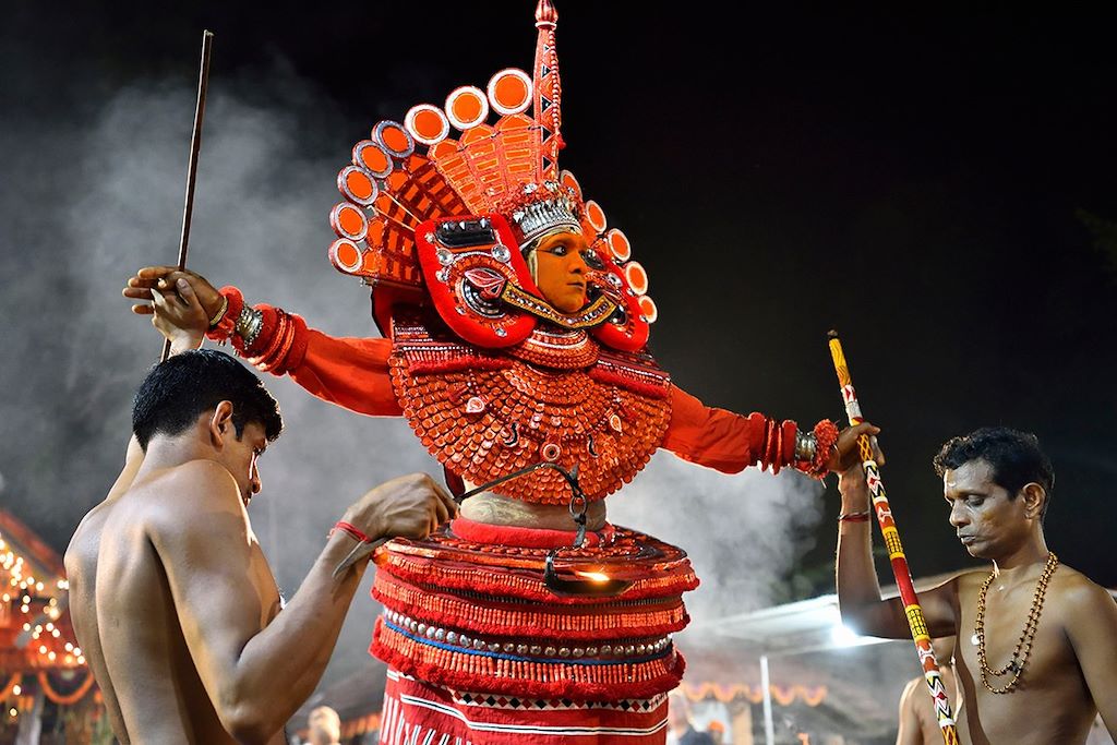 Fête de Theyyam - Kannur - Kerala  - Inde