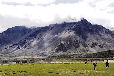 Arrivée à Sarchu - Vallée de la Lingti Chu - Zanskar - Inde