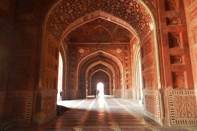 Une des deux mosquées près du Taj Mahal - Inde