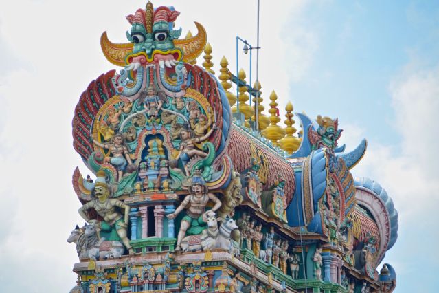 Temple Sri Meenakshi - Madurai - Tamil Nadu - Inde