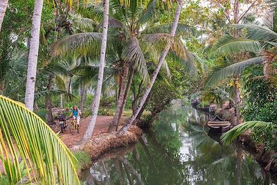 Vélo au Kerala - Inde