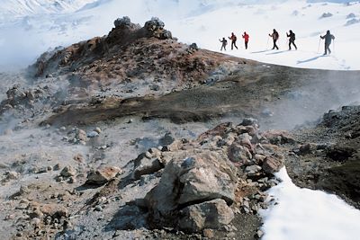© Laurence Fleury - Volcan Torfajökull - Mýrdalsjökull - Islande Volcan Torfajökull - Mýrdalsjökull - Islande