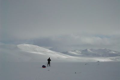 Randonnée à ski en Islande