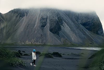Plage de sable noir - Islande - Stokksness