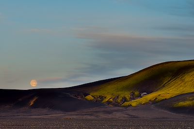 Paysage volcanique, Islande