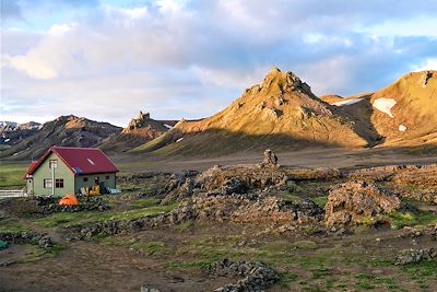 © Héléna Gaboyer - Refuge Hvanngil - Islande Refuge Hvanngil - Islande