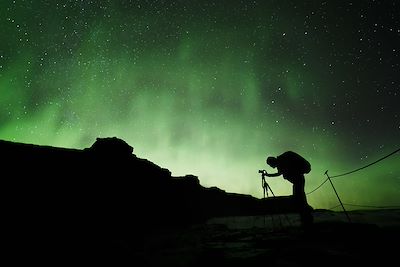 Aurore boréale - Islande