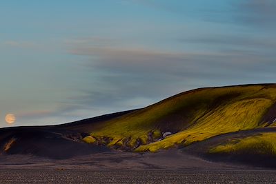 Paysage volcanique, Islande
