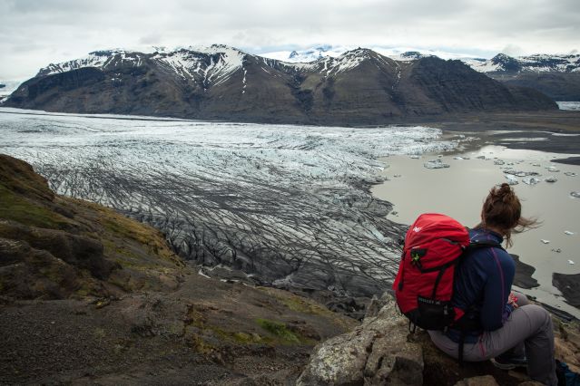 Image Volcans, glaciers et déserts d'Islande