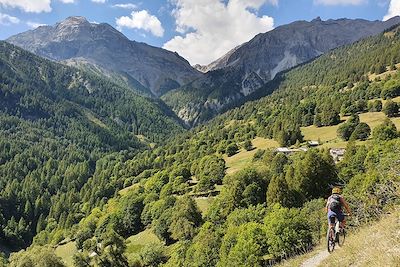 Panorama dans le Piémont Italien - Italie