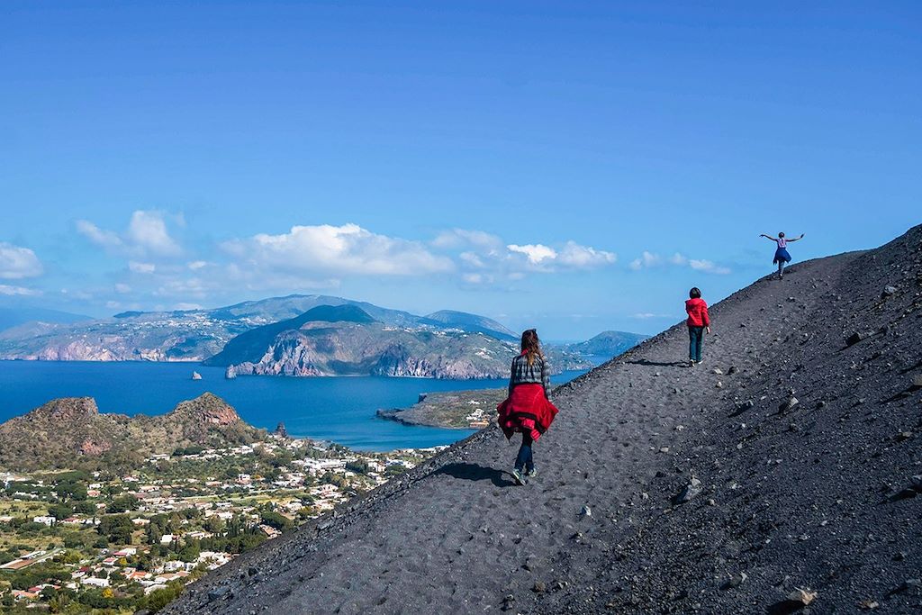 Apprentis vulcanologues en Sicile !