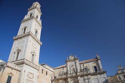 La ville de Lecce dans la région des Pouilles - Italie