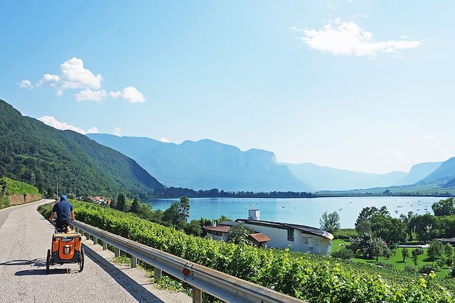 Voyage A vélo des Dolomites au lac de Garde en famille