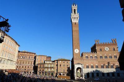 © Marianne Furlani - Le Palazzo Pubblico - Sienne - Toscane - Italie Le Palazzo Pubblico - Sienne - Toscane - Italie