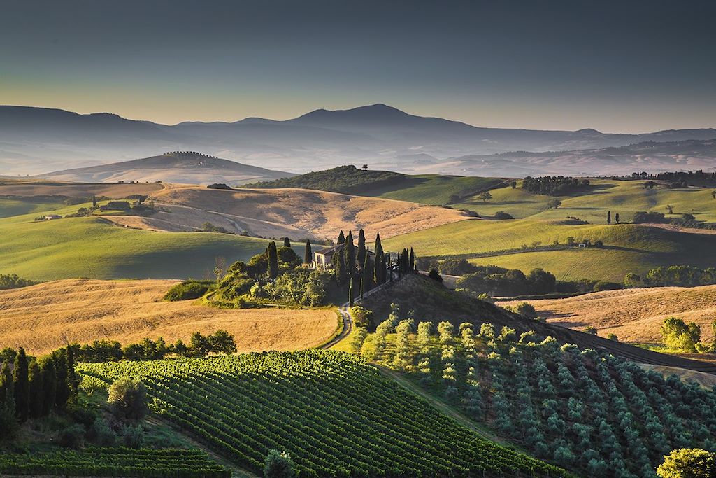 Voyage Sur les crêtes toscanes, de Sienne au Val d'Orcia 1