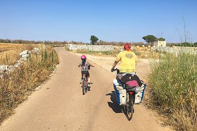 Voyage Les Pouilles à vélo en famille du Salento à la mer 2