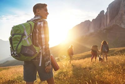 © piola666 / iStock - Randonnée dans les Dolomites - Italie Randonnée dans les Dolomites - Italie