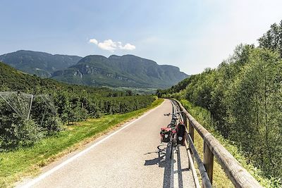 Voyage En famille et à vélo, du lac de Resia à Bolzano 2