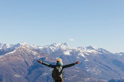 Vue sur les montagnes - Côme - Italie