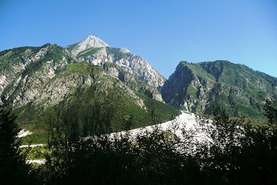 Le Monte Amariana dans le Parc National des Dolomites Frioulanes - Italie