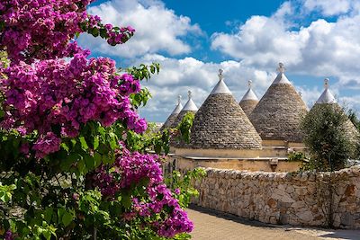 © Karan Khurana / iStock - Maisons traditionnelles - Pouilles - Italie Maisons traditionnelles - Pouilles - Italie