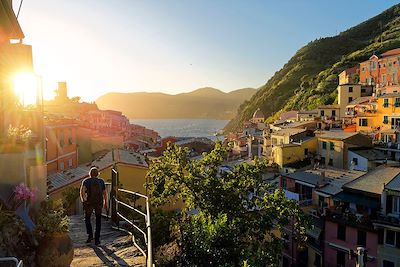 Chemin de Vernazza à Monterosso - Cinque Terre - Italie