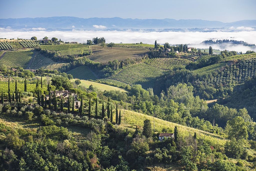 Image Randonnée Toscane - Voyage Florence - Visiter Sienne
