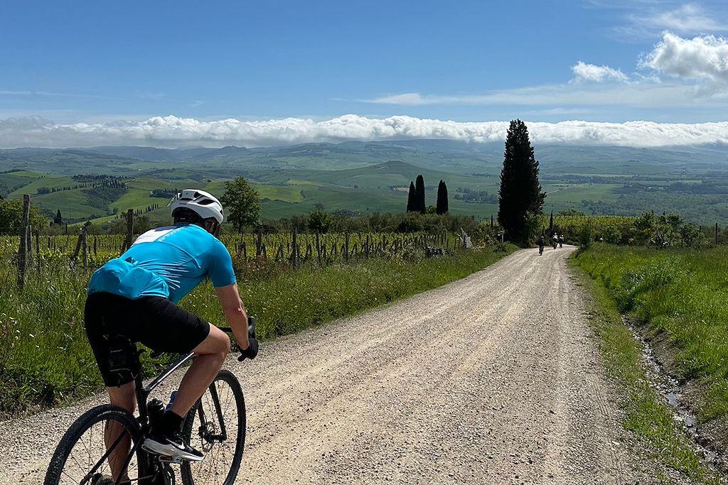 Image Strade Bianche - Voyage Vélo Eroica - le Chianti à vélo
