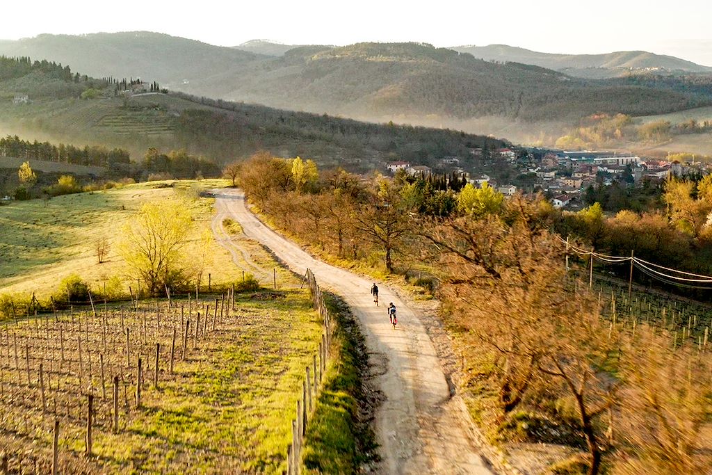 Image Strade Bianche - Voyage Vélo Eroica - le Chianti à vélo