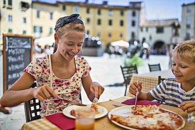 Restaurant en famille - Italie