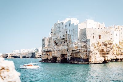 © Francesco Riccardo Iacomino / Getty Images - Polignano a Mare - Les Pouilles - Italie Polignano a Mare - Les Pouilles - Italie