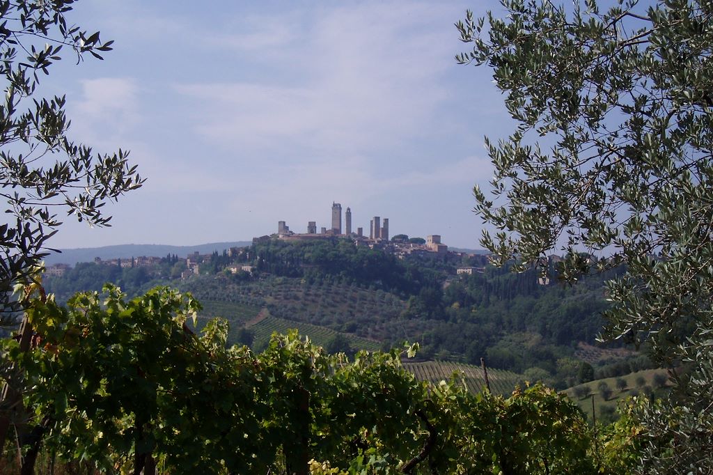 Image Séjour à San Gimignano - Le Chianti à vélo - Toscane à vélo